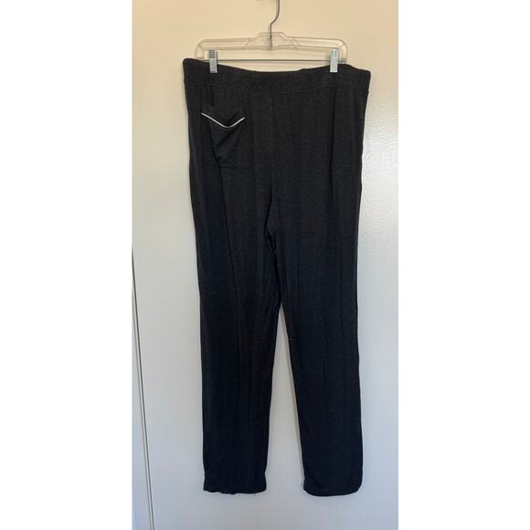 Eberjay Men's William Tencel Modal Long PJ Set in Charcoal Heather Size XL - Picture 7 of 8